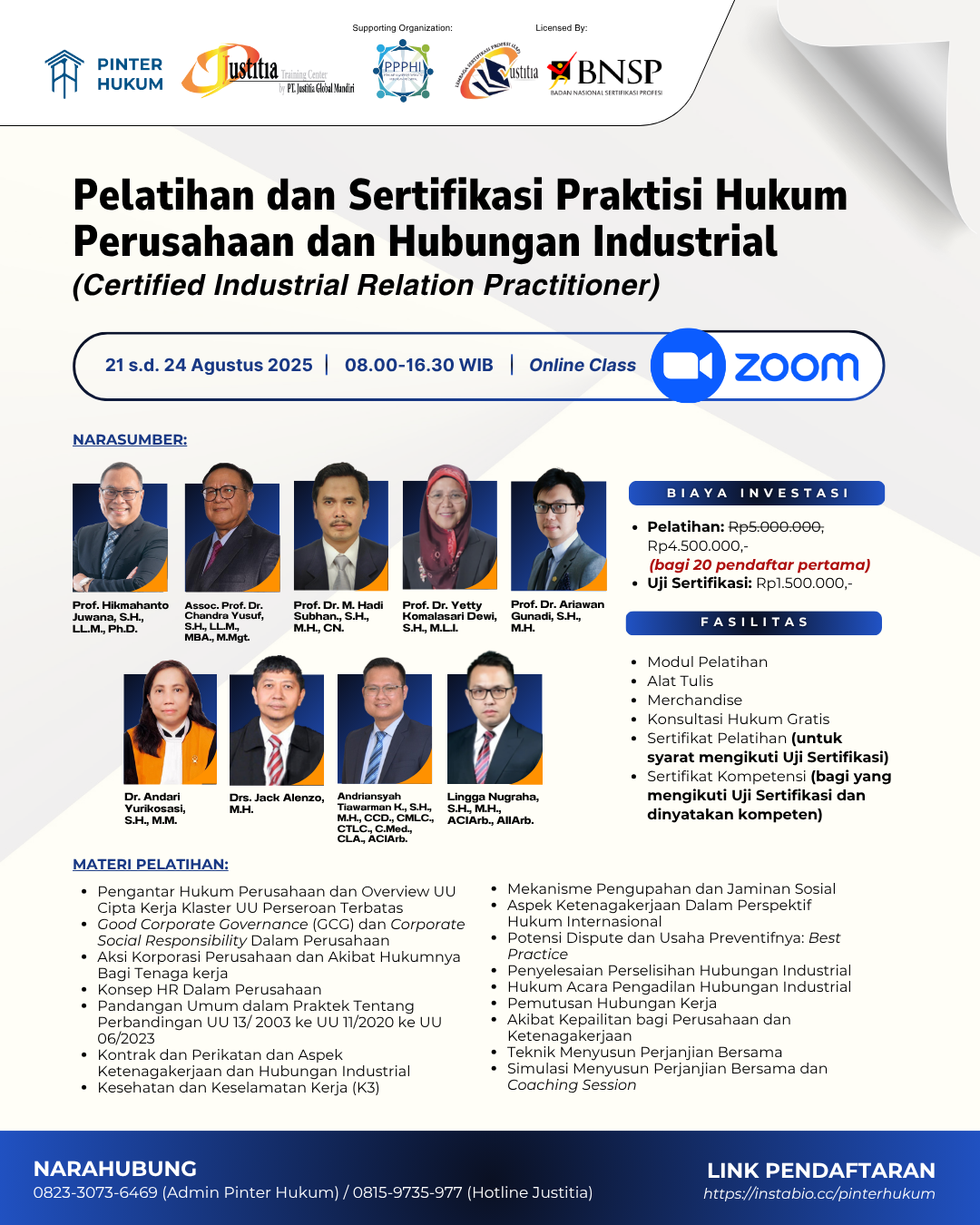 Sertifikasi Profesi Hukum